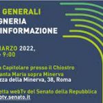 Stati Generali Ingegneria dell’Informazione – 3 marzo 2022 – Roma, Senato della Repubblica e streaming
