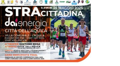Stracittadina 2025 città di L’Aquila – Classifica dedicata agli ingegneri iscritti agli Ordini professionali di tutta Italia