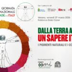 CONVEGNO | Dalla terra al colore: un sapere italiano. I pigmenti naturali ed i codici del colore | Verona, 27.03.2026: NO CFP